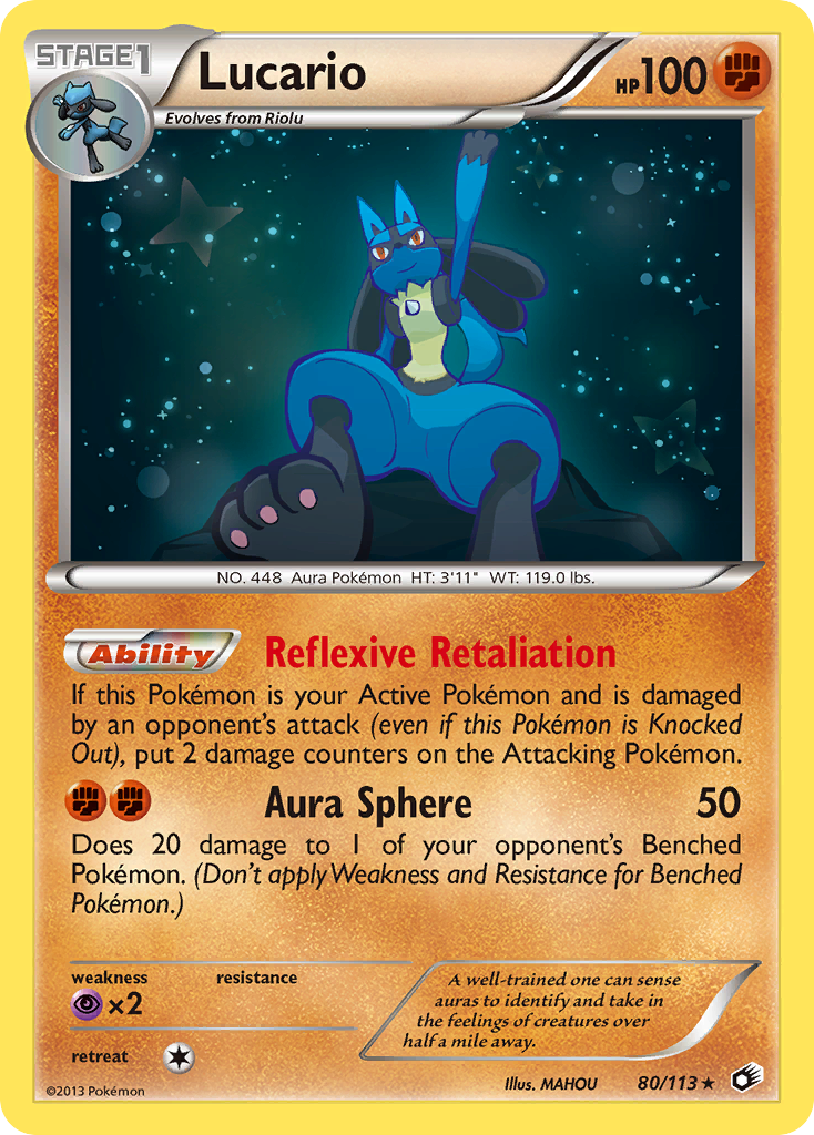 Lucario (80/113) [Black & White: Legendary Treasures] | GnG Games