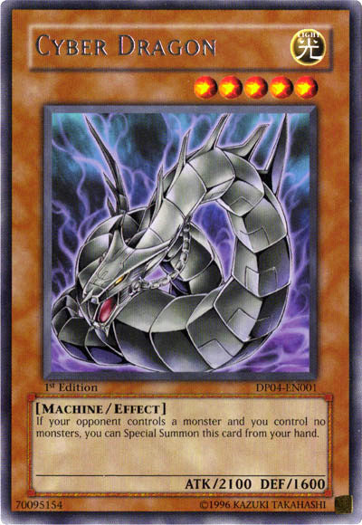 Cyber Dragon [DP04-EN001] Rare | GnG Games