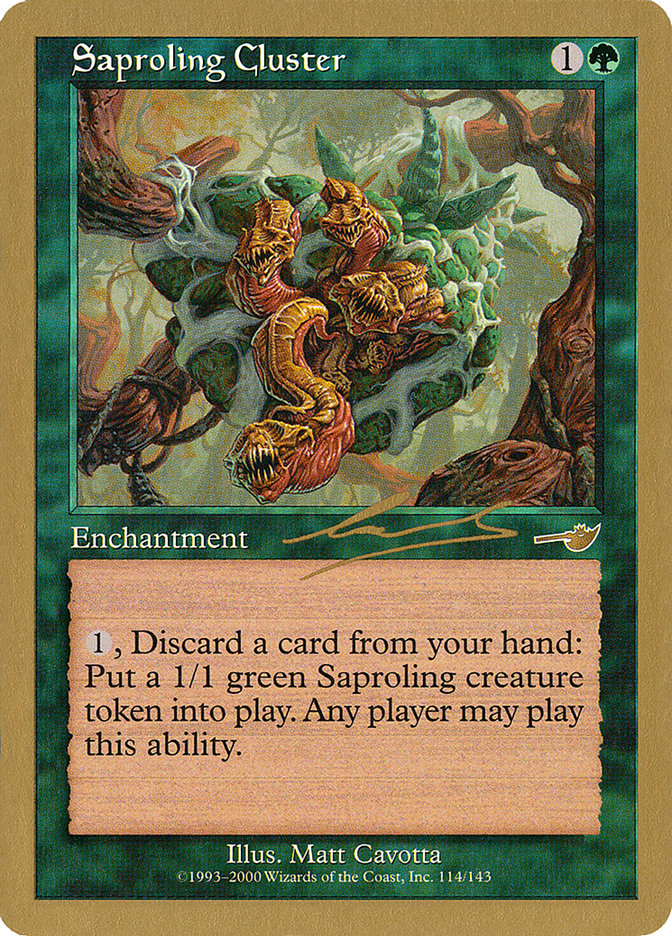 Saproling Cluster (Nicolas Labarre) [World Championship Decks 2000] | GnG Games