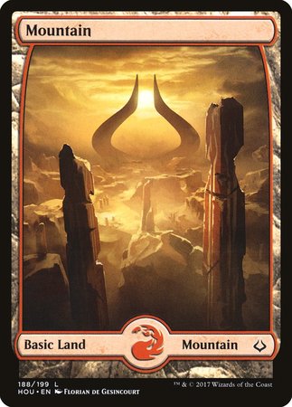 Mountain (188) - Full Art [Hour of Devastation] | GnG Games