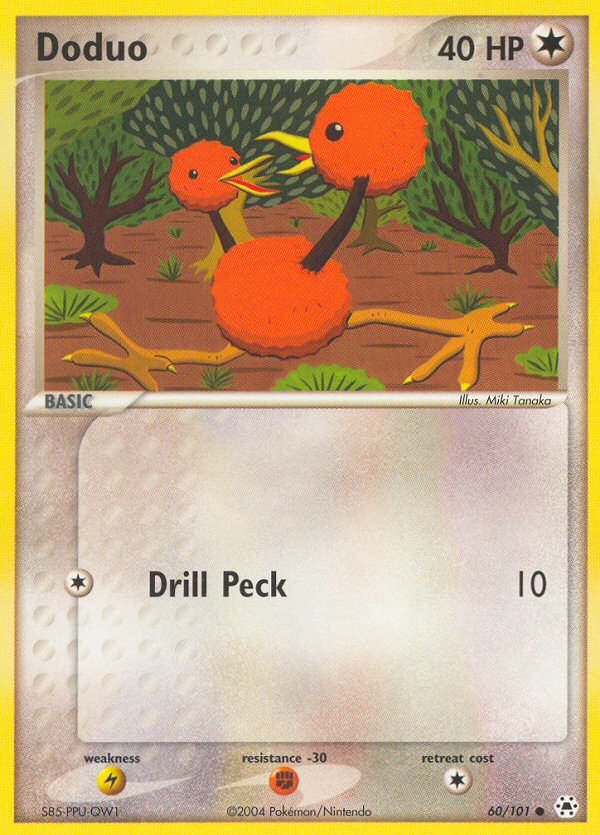 Doduo (60/101) [EX: Hidden Legends] | GnG Games