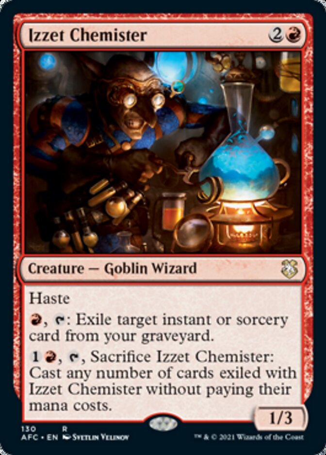 Izzet Chemister [Dungeons & Dragons: Adventures in the Forgotten Realms Commander] | GnG Games