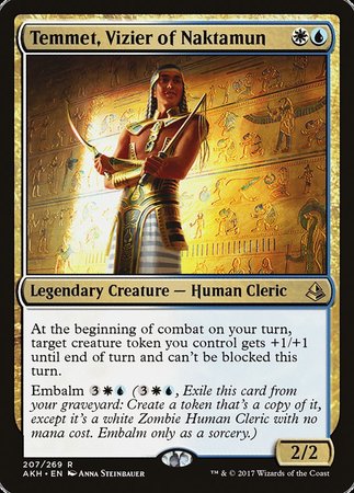 Temmet, Vizier of Naktamun [Amonkhet] | GnG Games