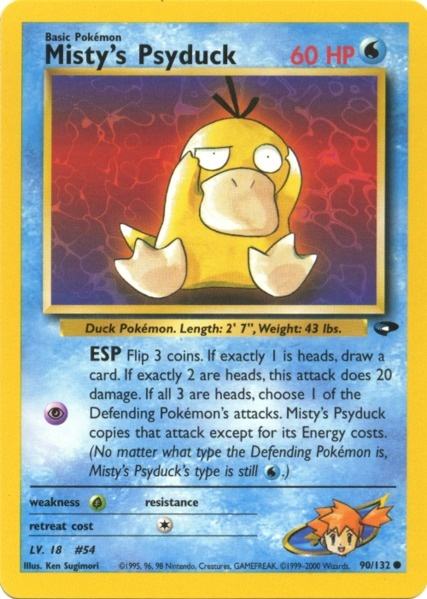 Misty's Psyduck (90/132) [Gym Challenge Unlimited] | GnG Games