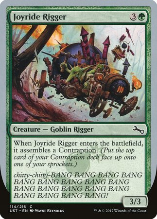 Joyride Rigger [Unstable] | GnG Games