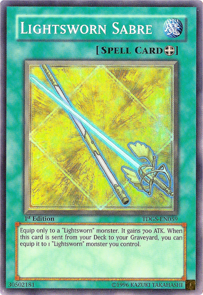 Lightsworn Sabre [TDGS-EN059] Super Rare | GnG Games