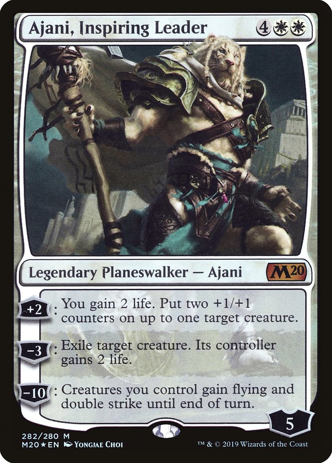 Ajani, Inspiring Leader [Core Set 2020] | GnG Games