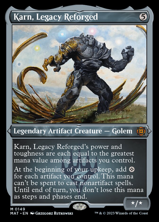 Karn, Legacy Reforged (Foil Etched) [March of the Machine: The Aftermath] | GnG Games