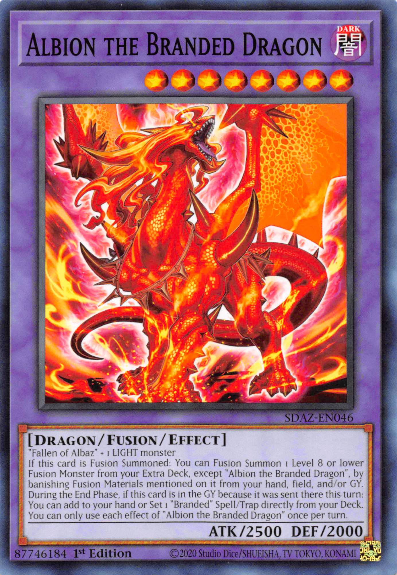Albion the Branded Dragon [SDAZ-EN046] Common | GnG Games