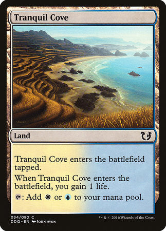 Tranquil Cove [Duel Decks: Blessed vs. Cursed] | GnG Games