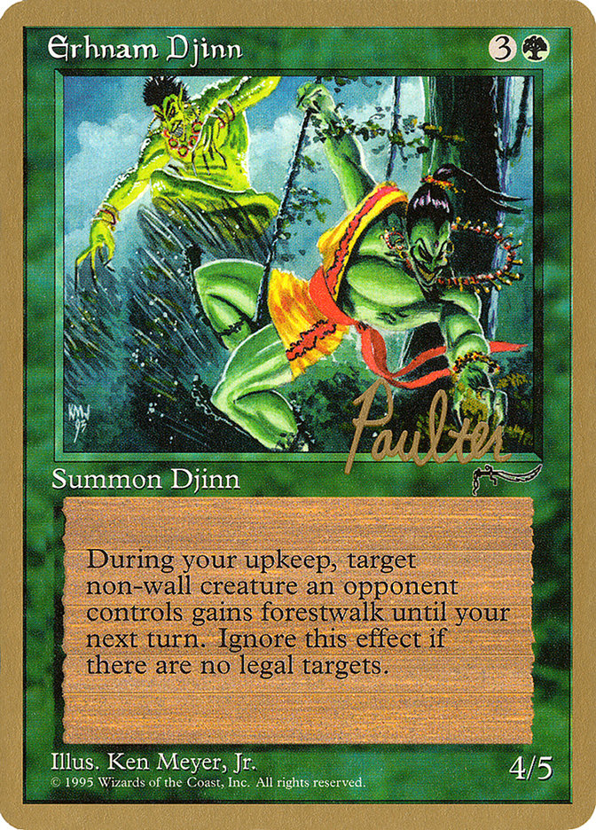 Erhnam Djinn (Preston Poulter) [Pro Tour Collector Set] | GnG Games