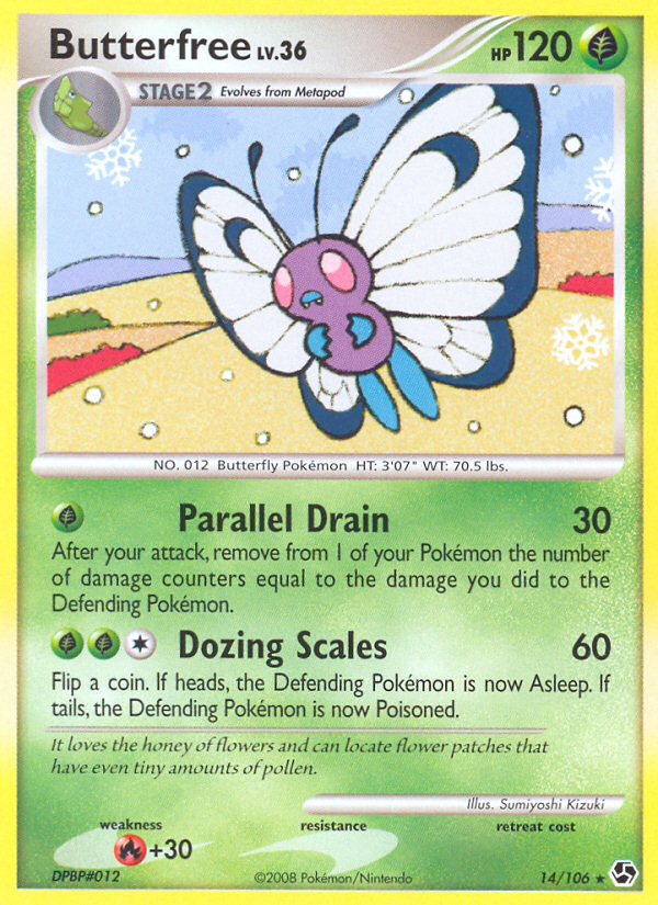 Butterfree (14/106) [Diamond & Pearl: Great Encounters] | GnG Games