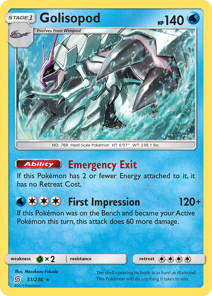 Golisopod (51/236) [Sun & Moon: Unified Minds] | GnG Games