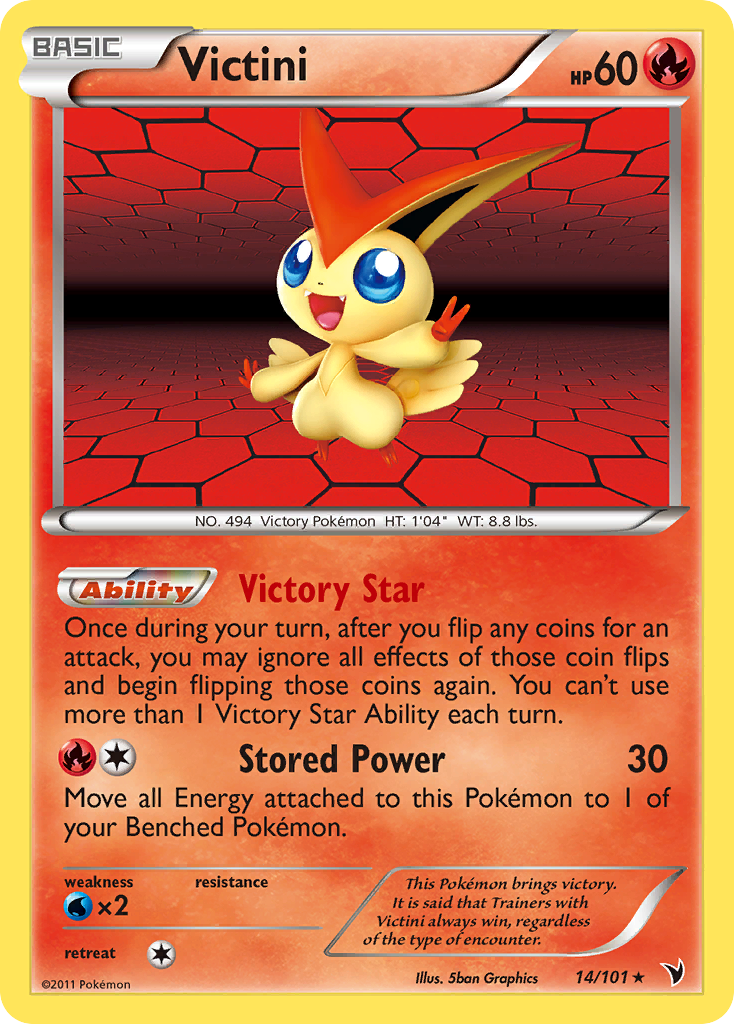 Victini (14/101) [Black & White: Noble Victories] | GnG Games