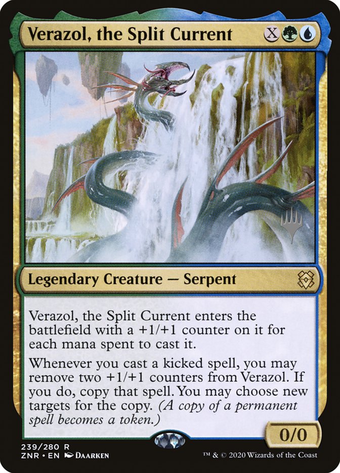 Verazol, the Split Current (Promo Pack) [Zendikar Rising Promos] | GnG Games