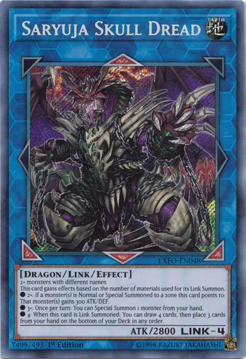 Saryuja Skull Dread [EXFO-EN048] Secret Rare | GnG Games