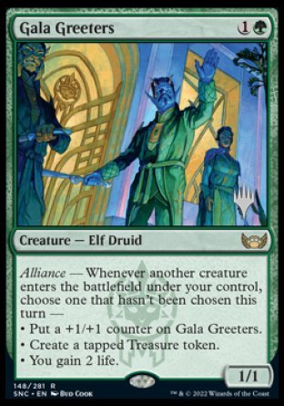 Gala Greeters (Promo Pack) [Streets of New Capenna Promos] | GnG Games