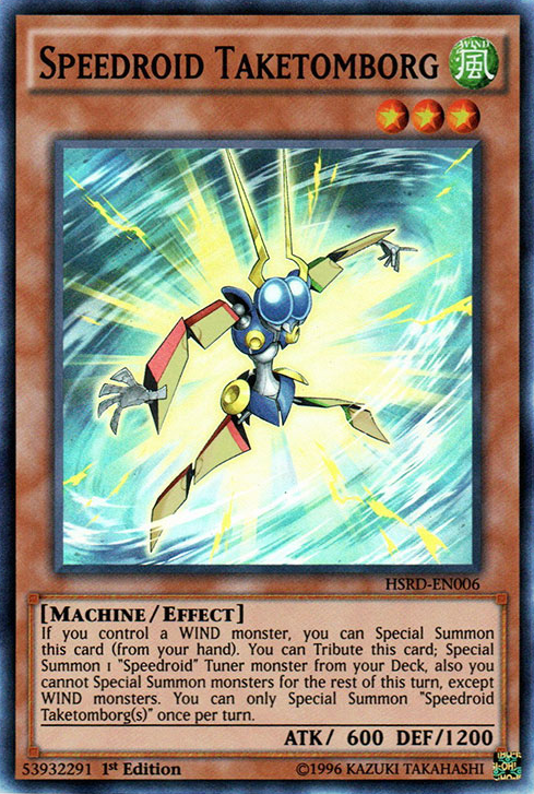 Speedroid Taketomborg [HSRD-EN006] Super Rare | GnG Games