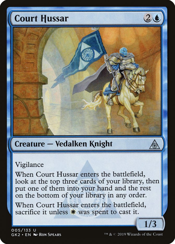 Court Hussar [Ravnica Allegiance Guild Kit] | GnG Games