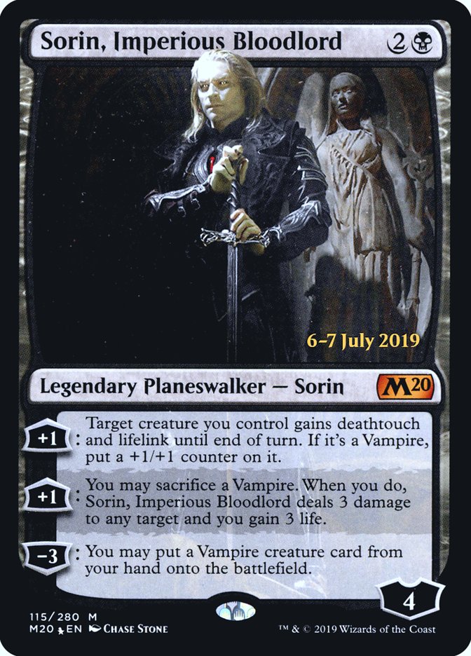 Sorin, Imperious Bloodlord  [Core Set 2020 Prerelease Promos] | GnG Games