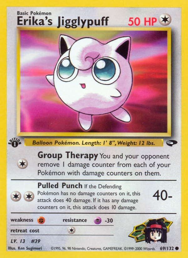 Erika's Jigglypuff (69/132) [Gym Challenge 1st Edition] | GnG Games