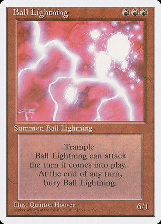 Ball Lightning [Fourth Edition] | GnG Games