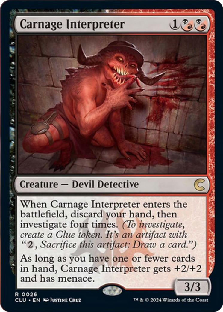 Carnage Interpreter [Ravnica: Clue Edition] | GnG Games