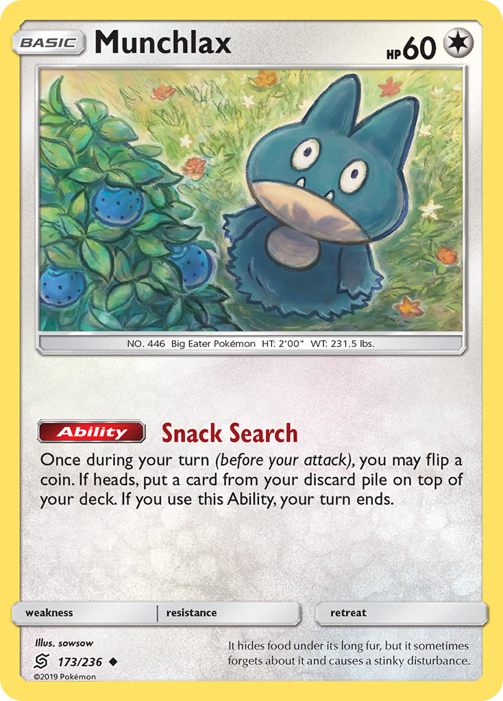 Munchlax (173/236) [Sun & Moon: Unified Minds] | GnG Games