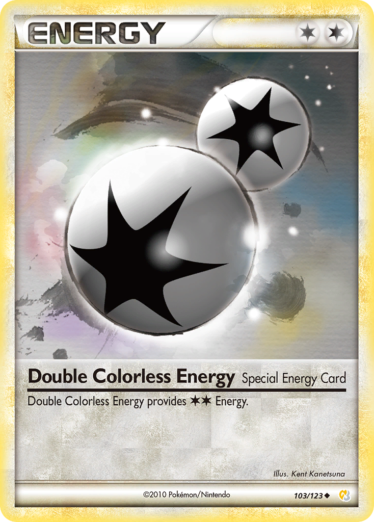 Double Colorless Energy (103/123) [HeartGold & SoulSilver: Base Set] | GnG Games