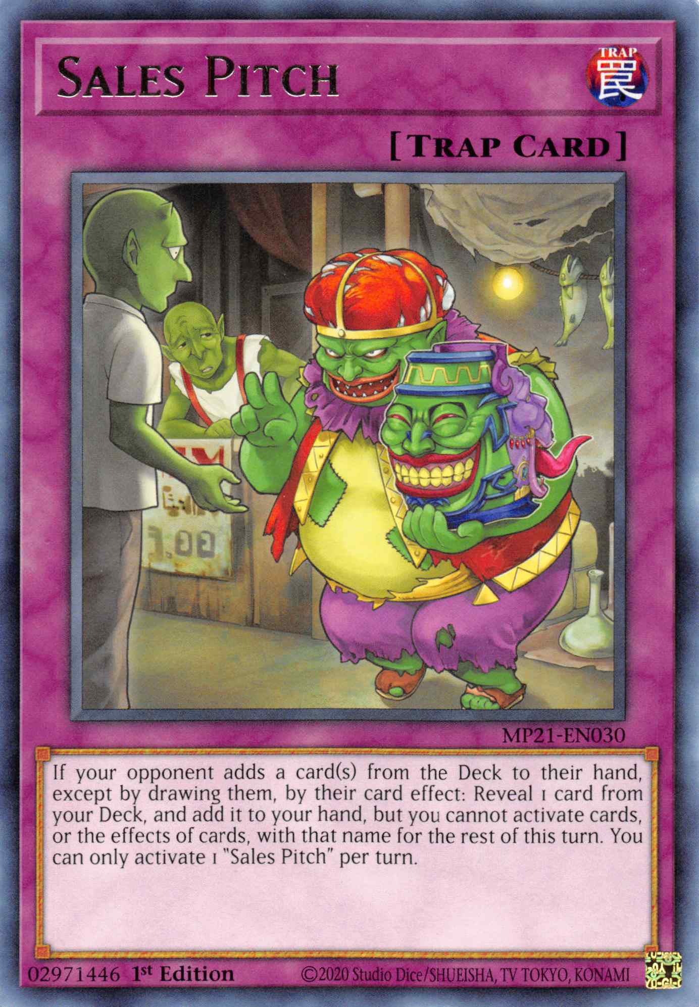 Sales Pitch [MP21-EN030] Rare | GnG Games
