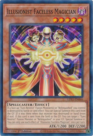 Illusionist Faceless Magician [LDS1-EN046] Common | GnG Games