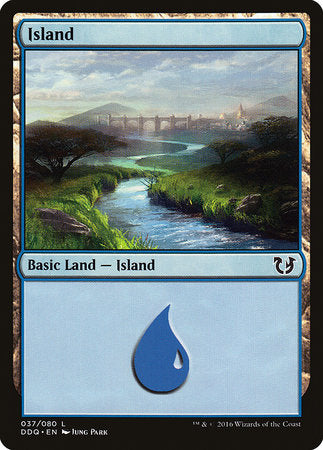 Island (37) [Duel Decks: Blessed vs. Cursed] | GnG Games