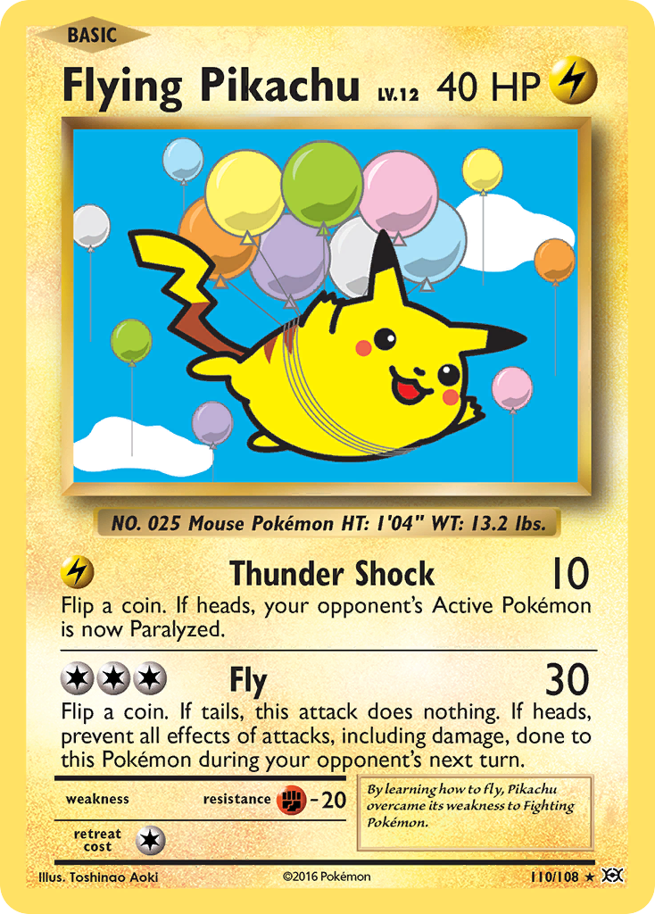 Flying Pikachu (110/108) [XY: Evolutions] | GnG Games