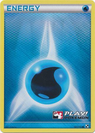 Water Energy (107/114) (Play Pokemon Promo) [Black & White: Base Set] | GnG Games