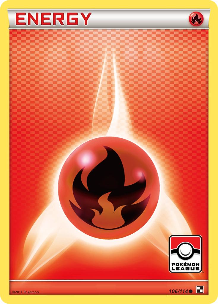 Fire Energy (106/114) [Black & White: Base Set] | GnG Games