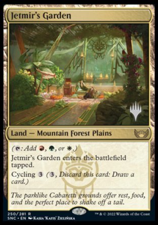 Jetmir's Garden (Promo Pack) [Streets of New Capenna Promos] | GnG Games