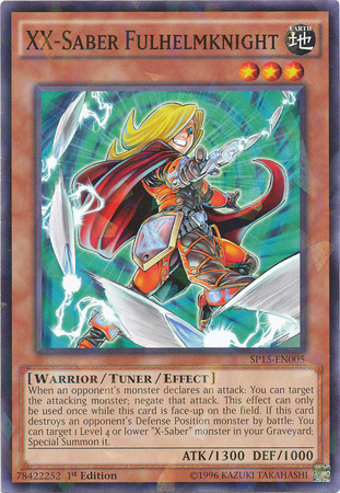 XX-Saber Fulhelmknight [SP15-EN005] Shatterfoil Rare | GnG Games