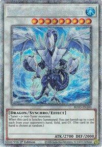 Trishula, Dragon of the Ice Barrier (Starlight Rare) [BLVO-EN100] Starlight Rare | GnG Games