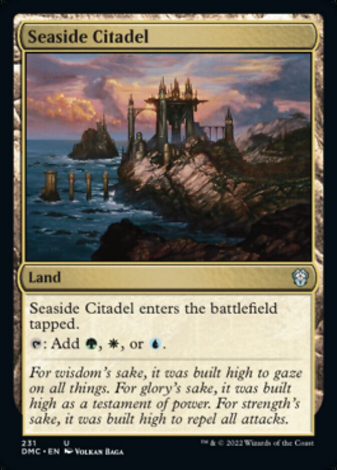 Seaside Citadel [Dominaria United Commander] | GnG Games