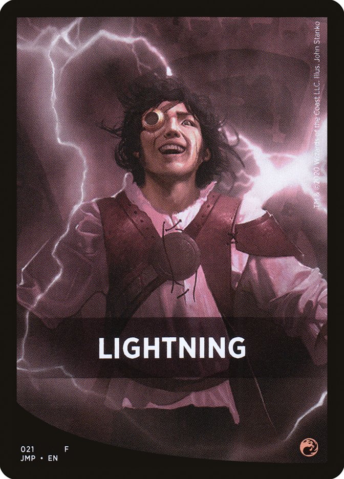 Lightning Theme Card [Jumpstart Front Cards] | GnG Games