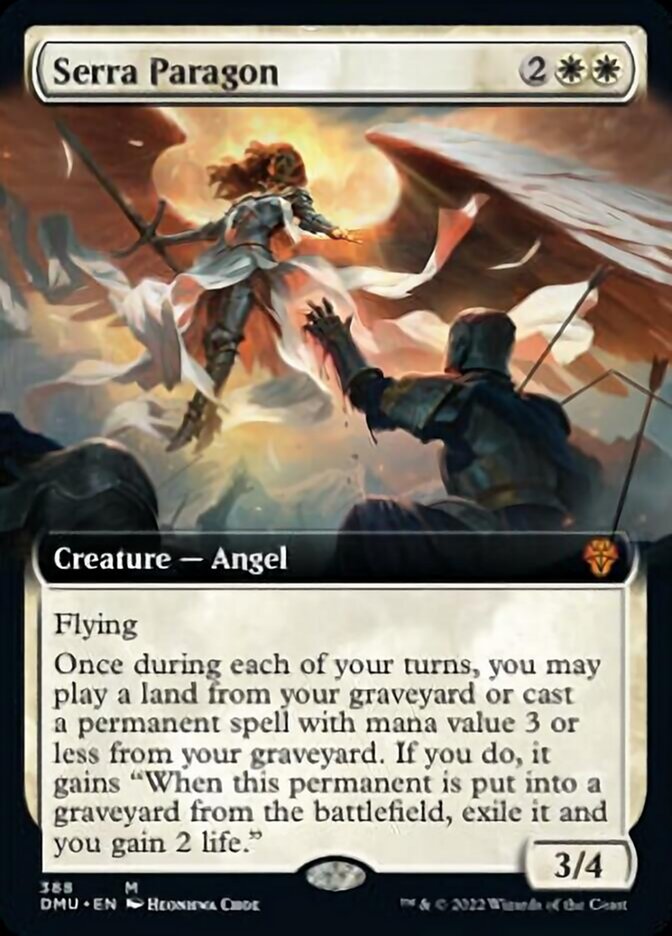 Serra Paragon (Extended Art) [Dominaria United] | GnG Games