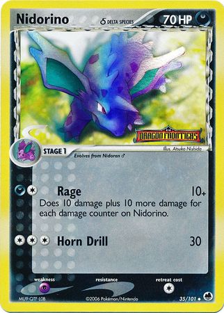 Nidorino (35/101) (Delta Species) (Stamped) [EX: Dragon Frontiers] | GnG Games