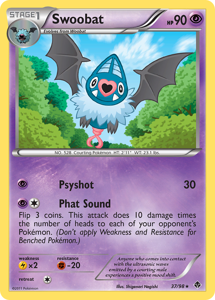 Swoobat (37/98) [Black & White: Emerging Powers] | GnG Games