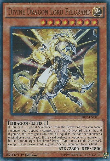 Divine Dragon Lord Felgrand [SR02-EN001] Ultra Rare | GnG Games