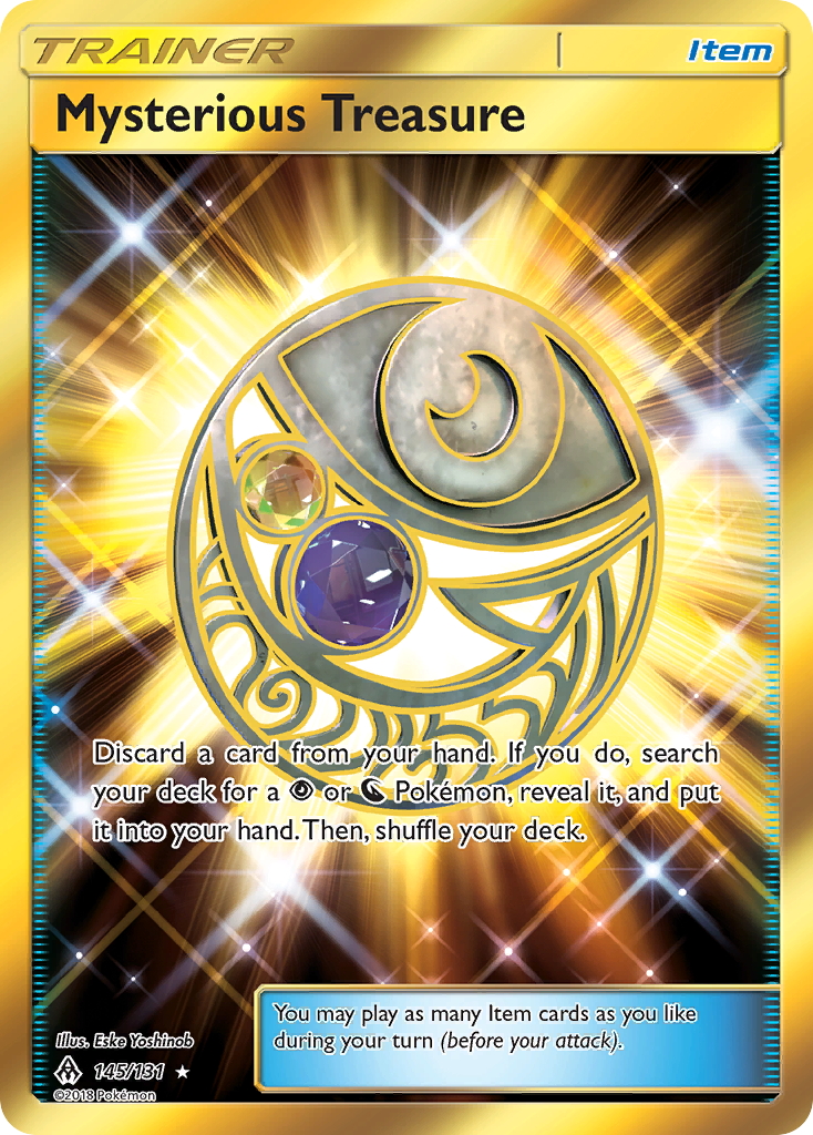 Mysterious Treasure (145/131) [Sun & Moon: Forbidden Light] | GnG Games