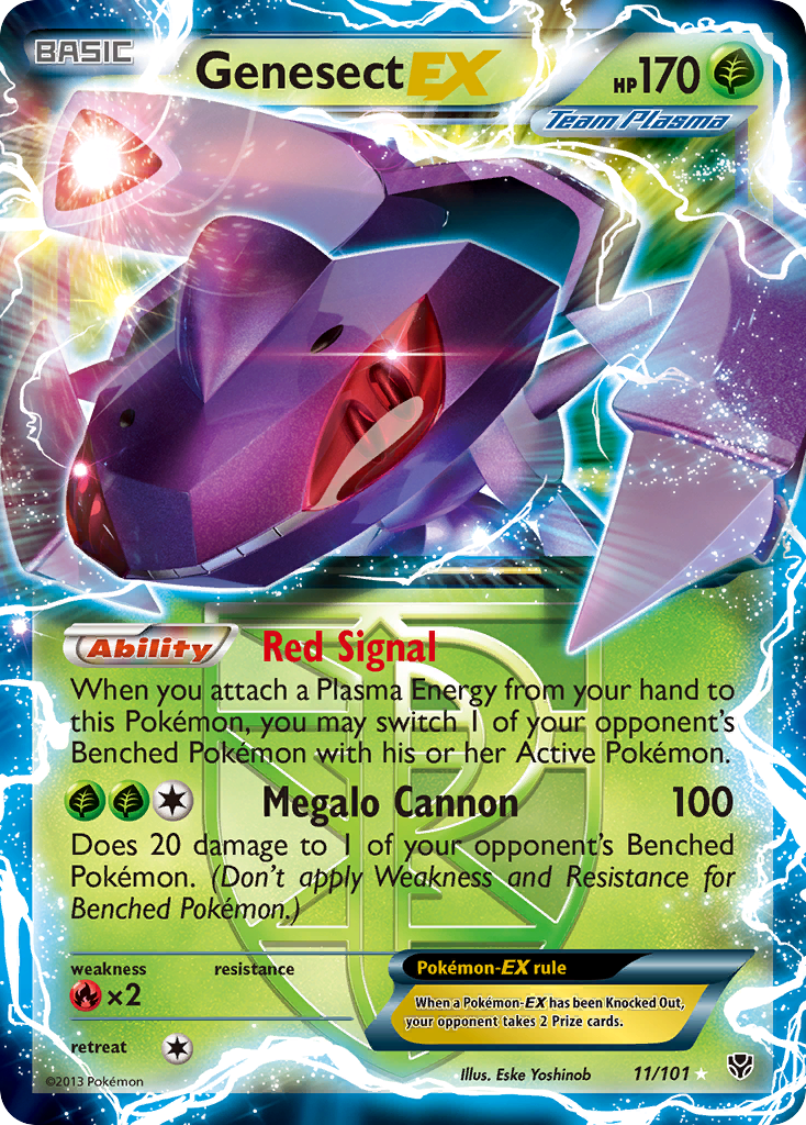 Genesect EX (11/101) [Black & White: Plasma Blast] | GnG Games