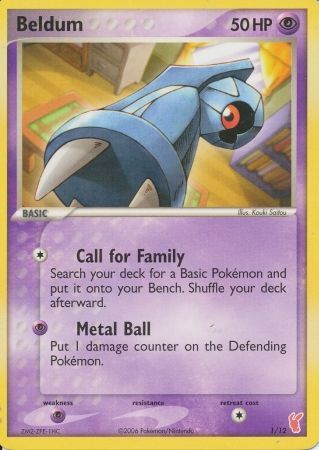 Beldum (1/12) [EX: Trainer Kit 2 - Plusle] | GnG Games