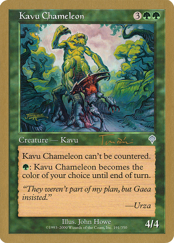 Kavu Chameleon (Jan Tomcani) [World Championship Decks 2001] | GnG Games