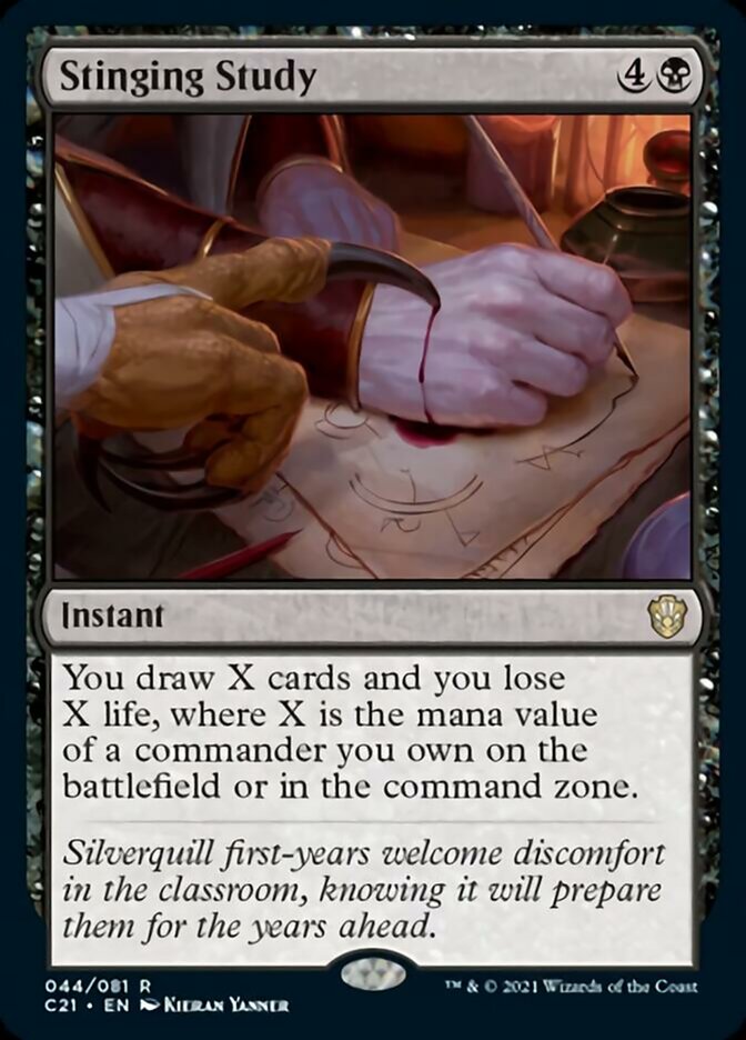 Stinging Study [Commander 2021] | GnG Games
