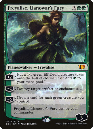 Freyalise, Llanowar's Fury [Commander 2014] | GnG Games